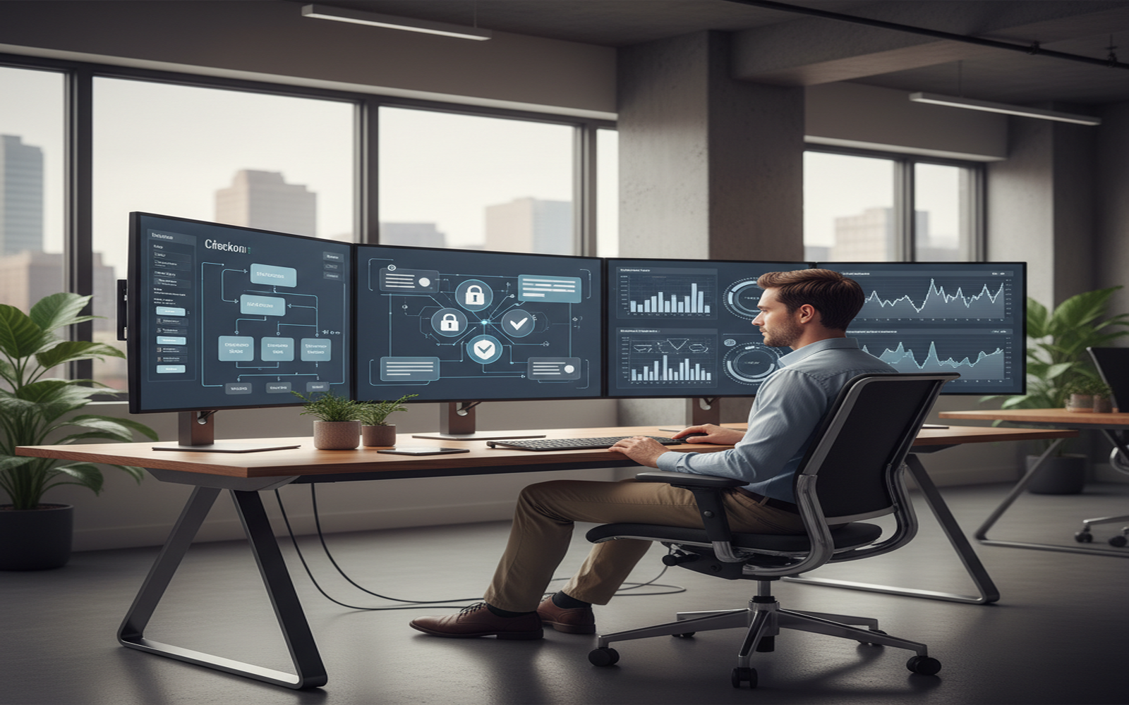 E-commerce conversion intelligence hero background